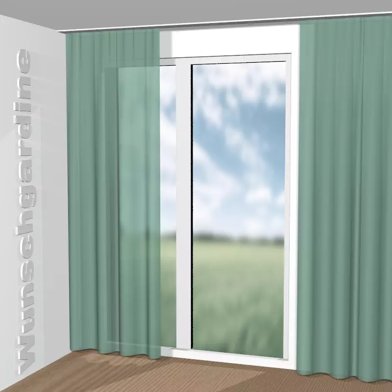 gekräuselt aus Sarah Eco JA6138-081