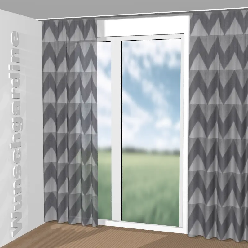 gekräuselt aus Thermo Zigzag GS1031-091