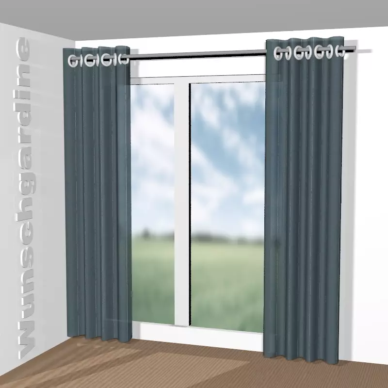 mit Ösen aus Casual Stripe JA7127-080