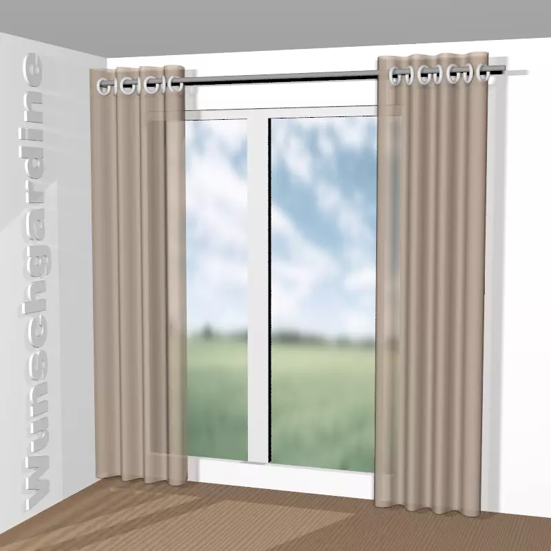 mit Ösen aus Congo CA1423/020