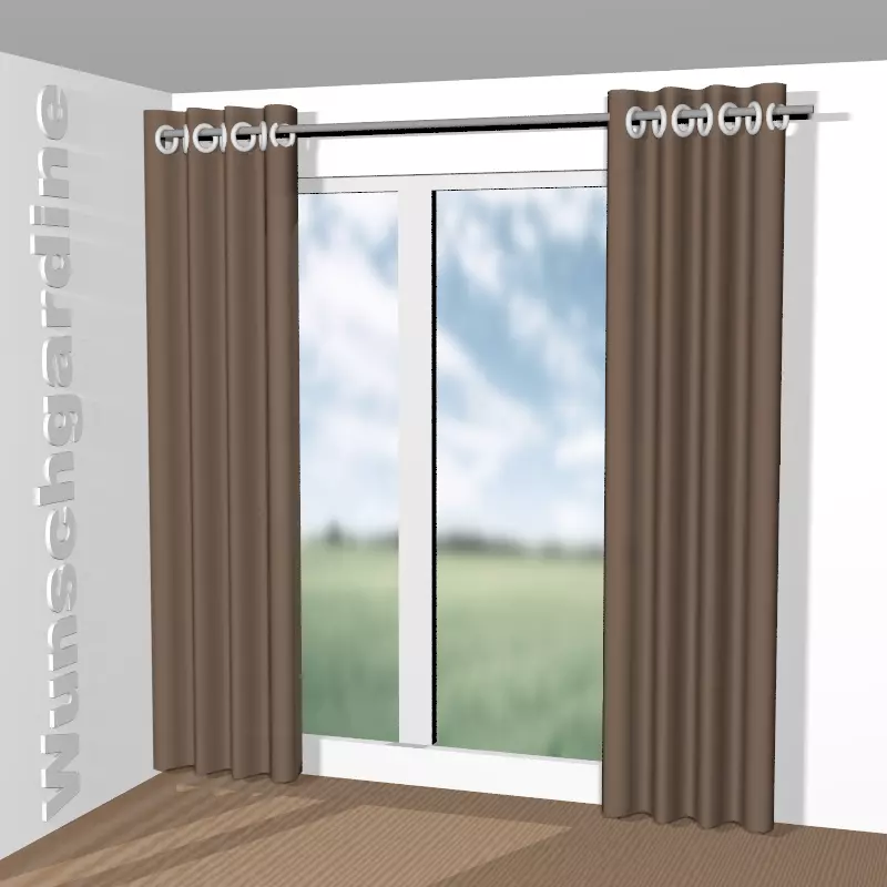 mit Ösen aus Cozy 1-6892-020