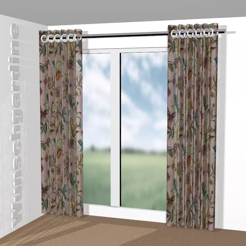 mit Ösen aus Curious Garden CH3078/030