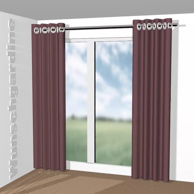 mit Ösen aus Denim 1-1352-085