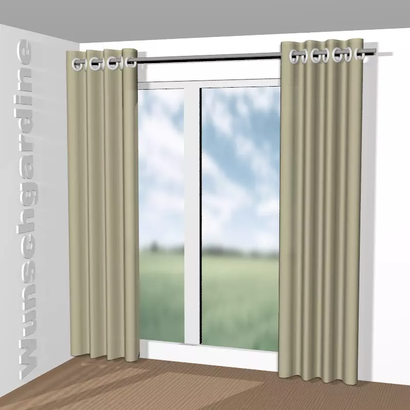 mit Ösen aus Due Volte CA1430/030