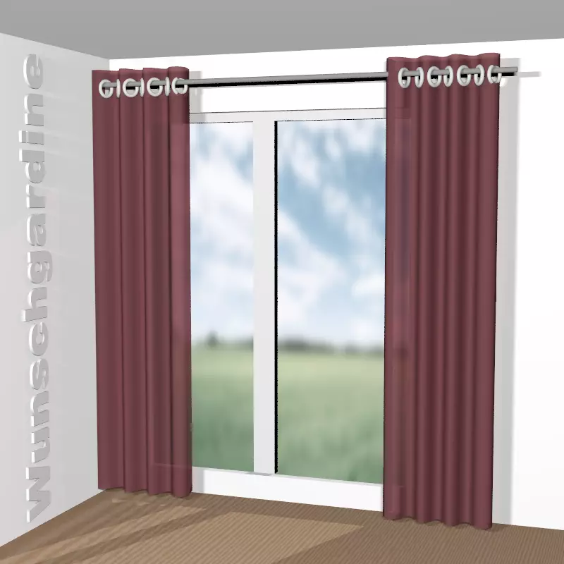 mit Ösen aus Echos Pleats JA6181-011