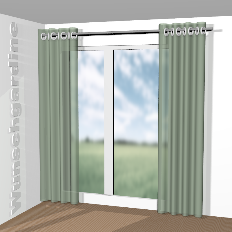 mit Ösen aus Echos JA6133-032