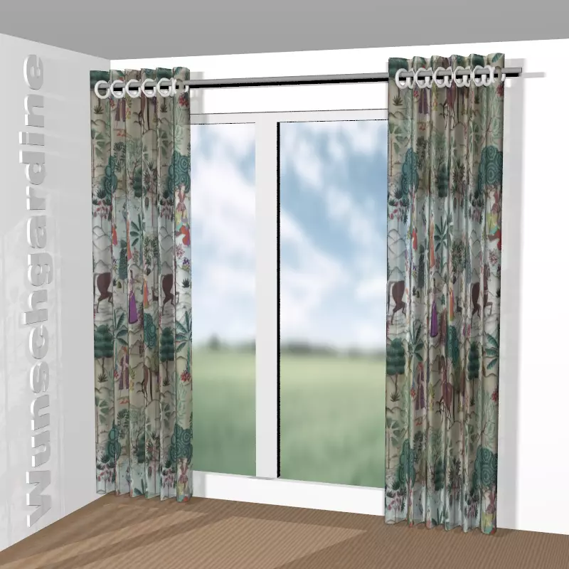 mit Ösen aus Fabulous World CH3118/091