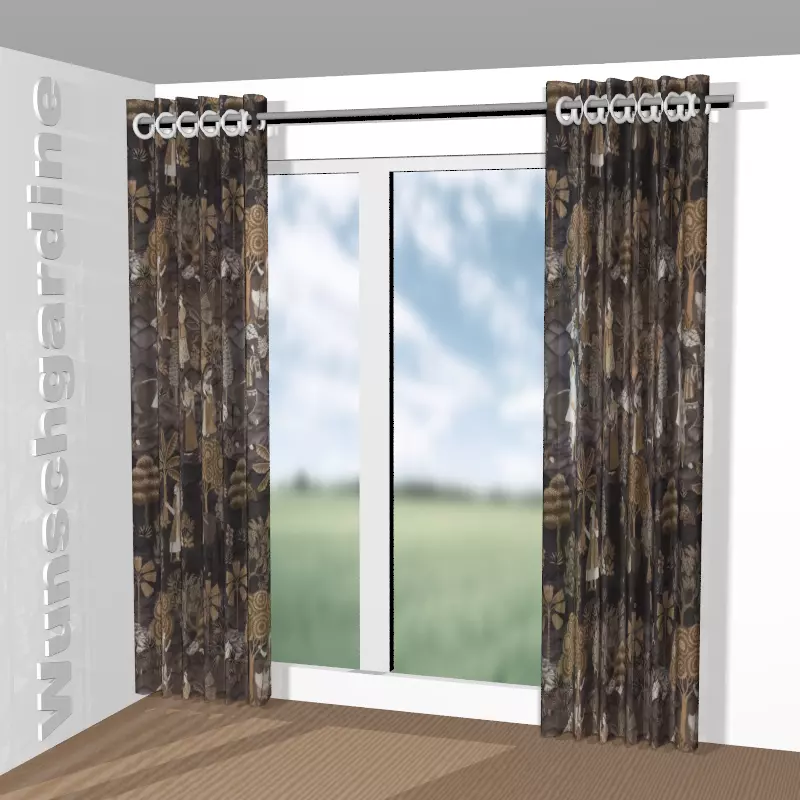 mit Ösen aus Fabulous World CH3118/093