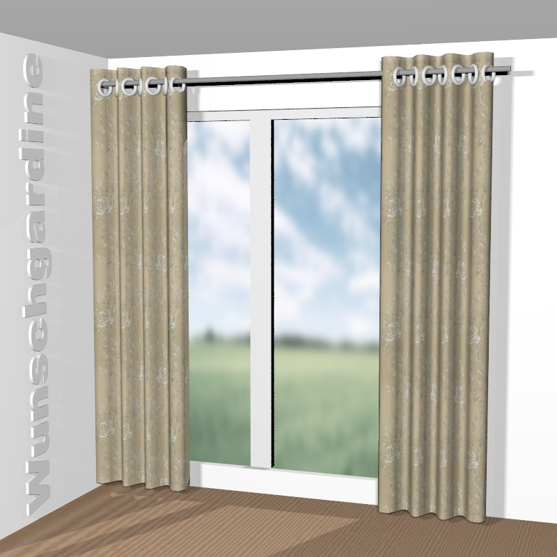 mit Ösen aus Floralia JA7172-040