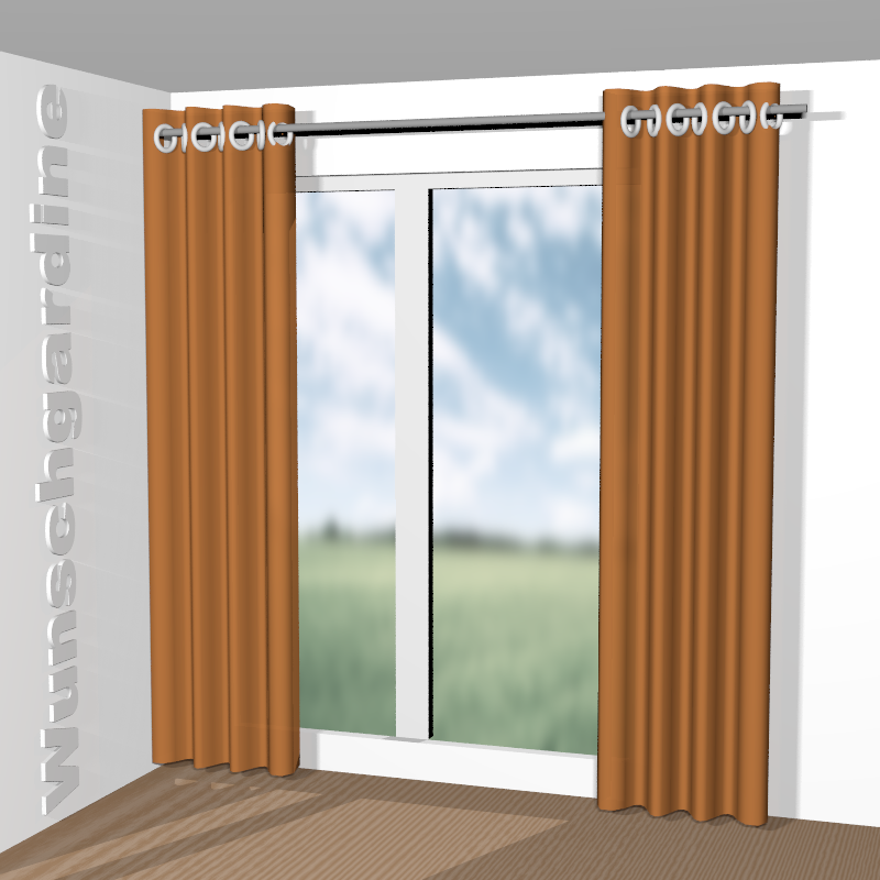 mit Ösen aus Infinity Tweed 11041-224