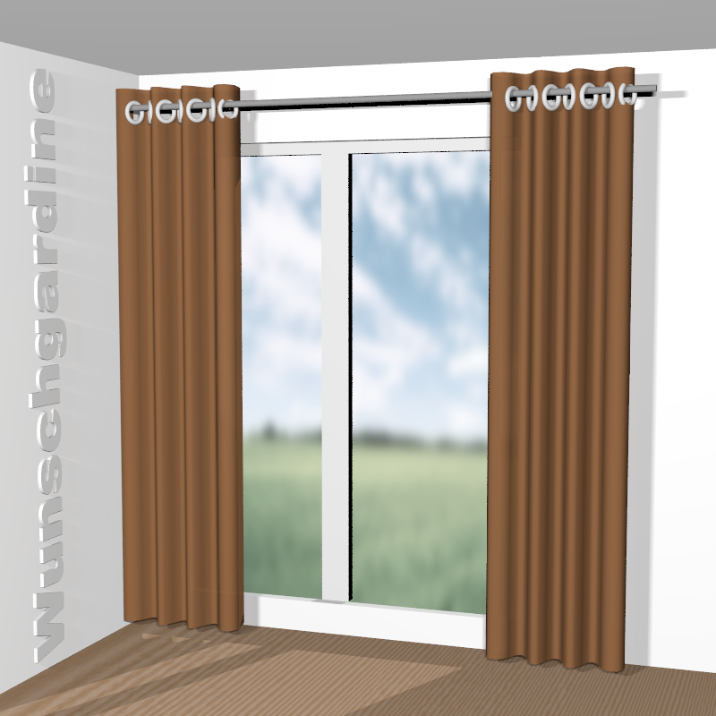 mit Ösen aus Infinity Tweed 11041-387