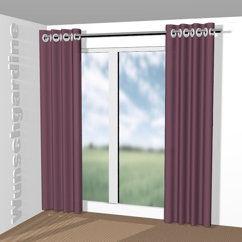 mit Ösen aus Infinity Tweed 11041-437