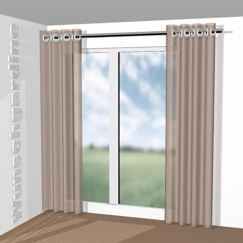 mit Ösen aus Jumbo Linen GS4000-060