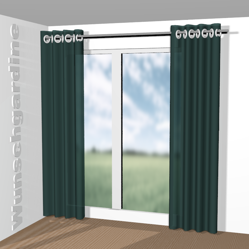 mit Ösen aus Lino RE 19631-775