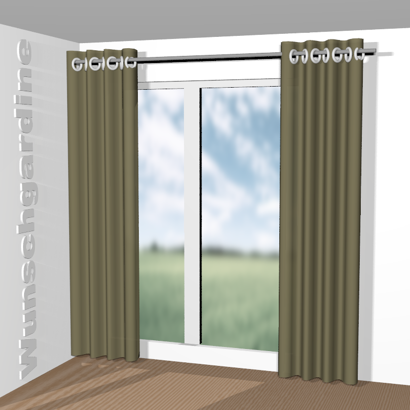 mit Ösen aus Loggia 11039-786