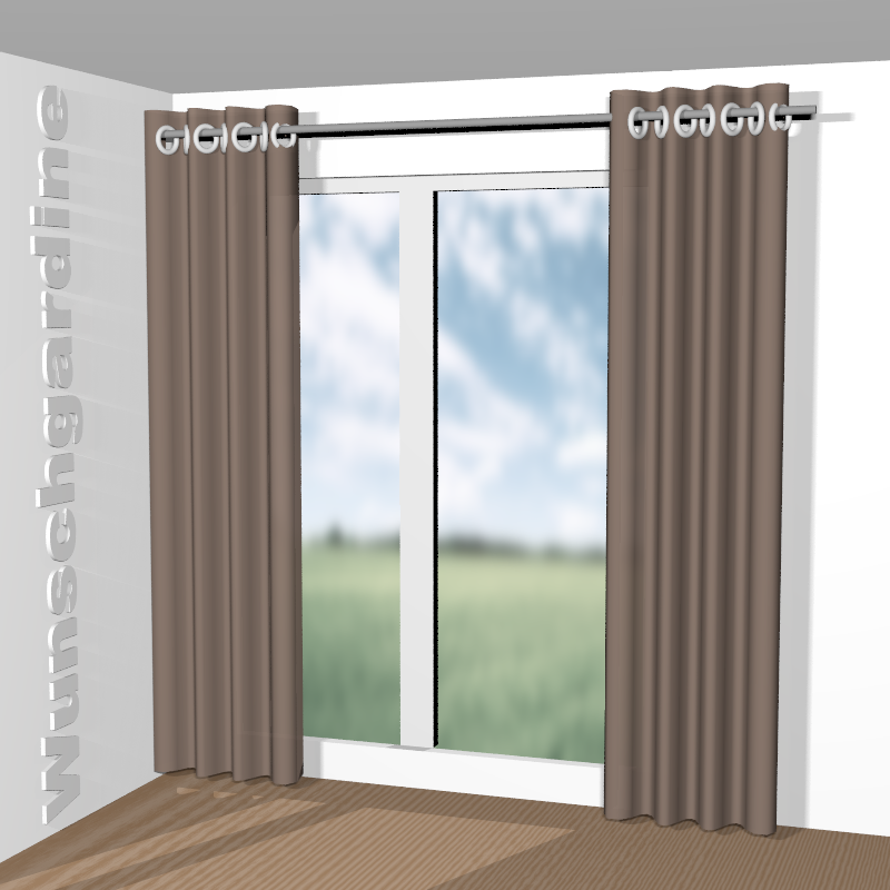 mit Ösen aus Loggia 11039-845