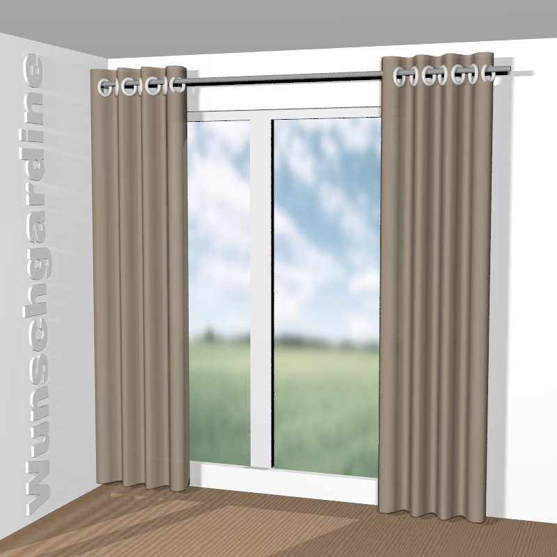 mit Ösen aus Loggia 11039-894