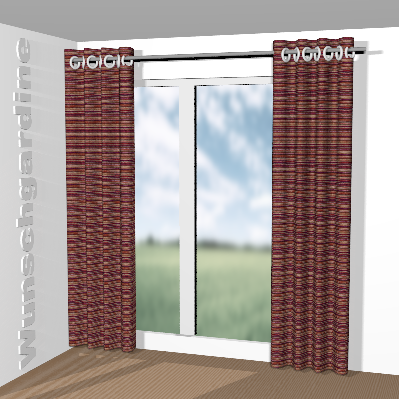 mit Ösen aus Lucky Stripe CH3329/010