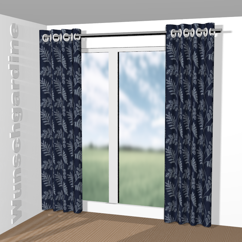 mit Ösen aus Luna Leaf GS1028-050