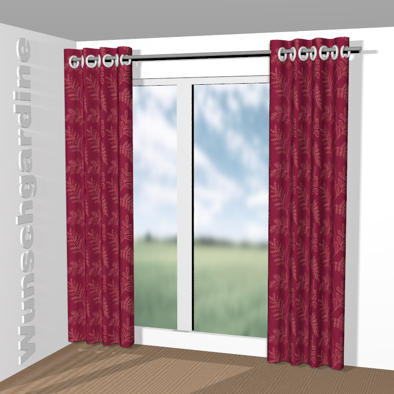 mit Ösen aus Luna Leaf GS1028-060