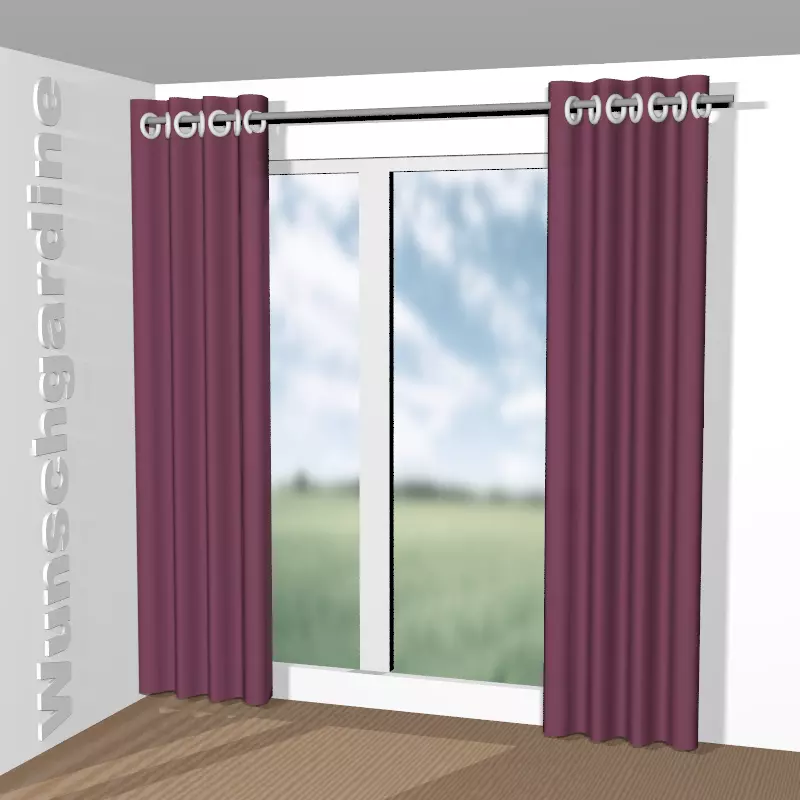 mit Ösen aus Night Sky 9-6020-081