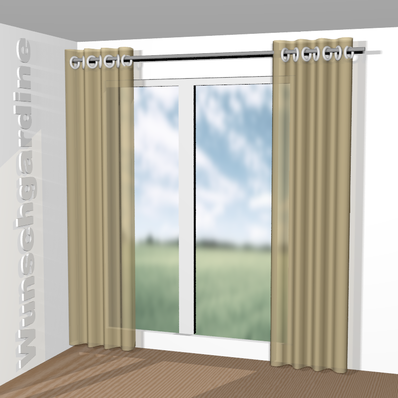 mit Ösen aus Pam JA6136-040