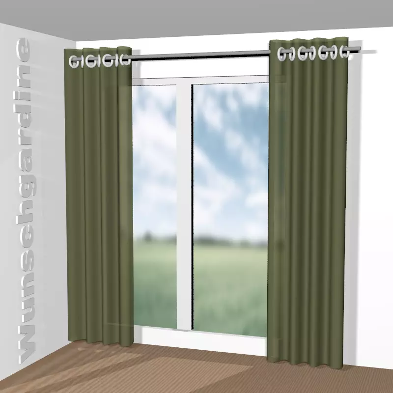 mit Ösen aus Rigato 9-6043-032