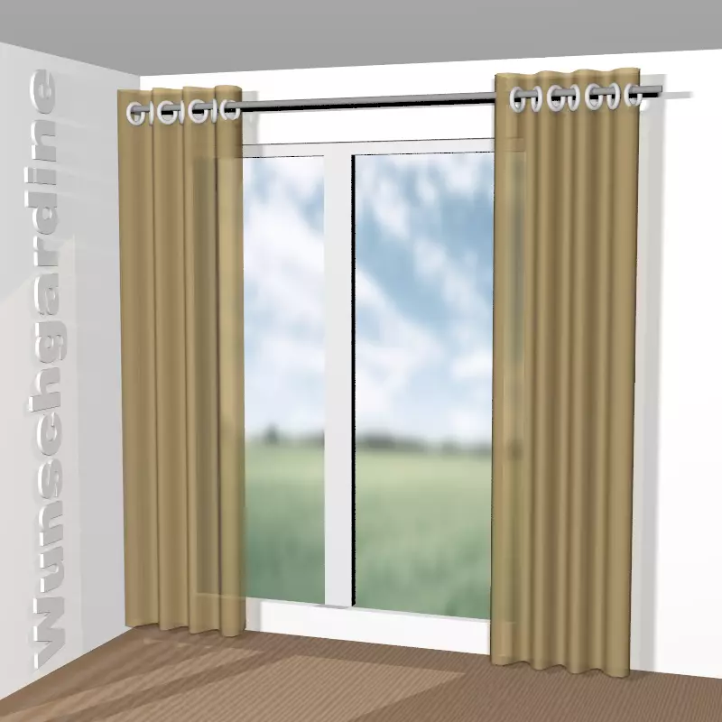 mit Ösen aus Rigato 9-6043-040