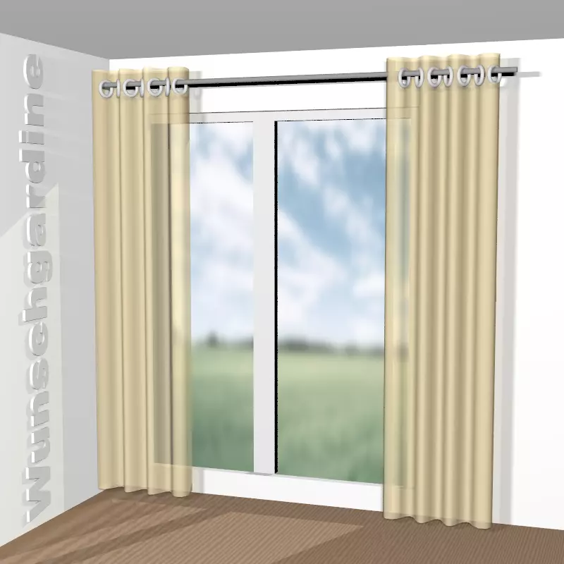 mit Ösen aus Sarah Eco JA6138-076