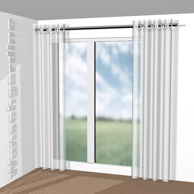 mit Ösen aus Sarah Eco JA6138-090