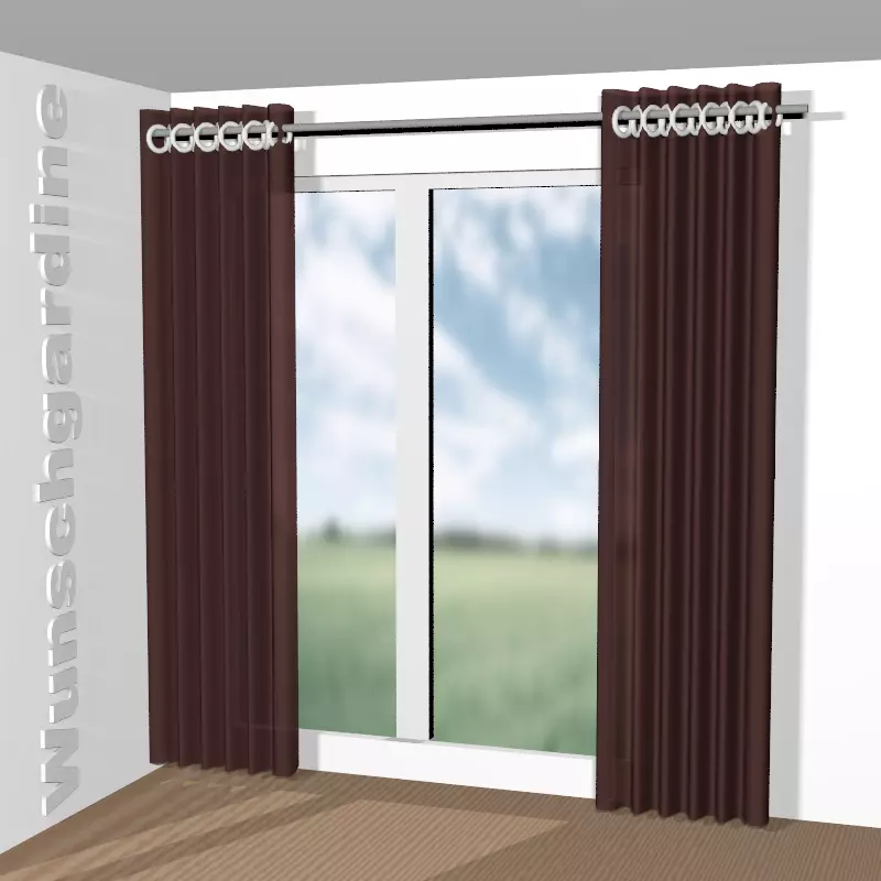 mit Ösen aus Sensual Velvet CA1639/063