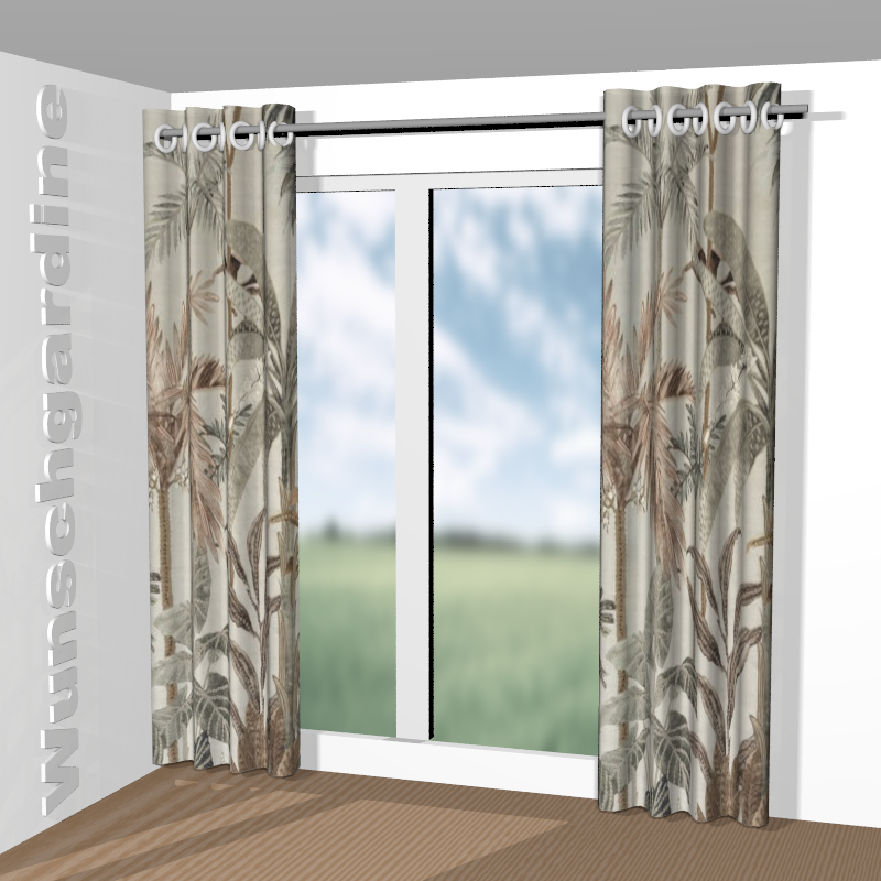 mit Ösen aus Tropical Break CH3308/020