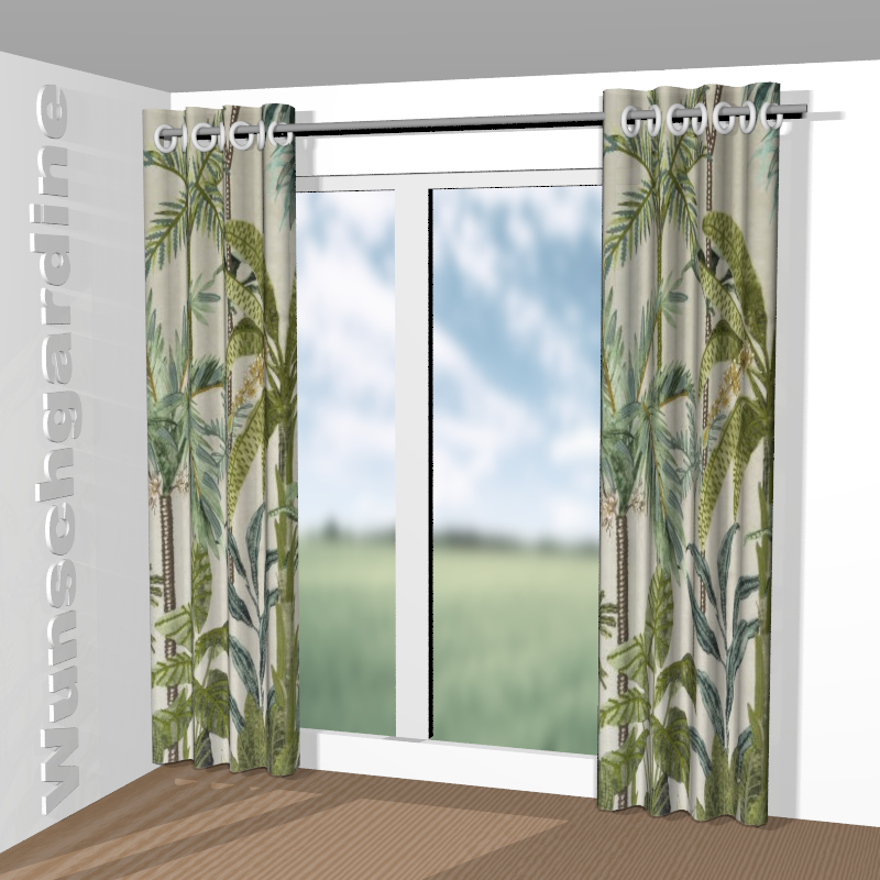 mit Ösen aus Tropical Break CH3308/030