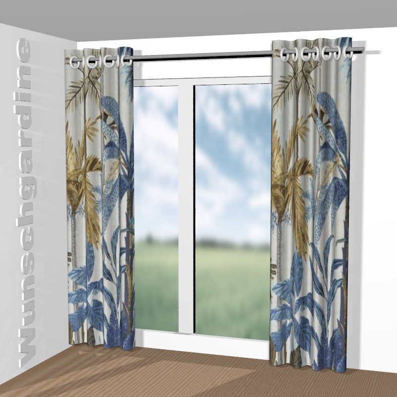 mit Ösen aus Tropical Break CH3308/050