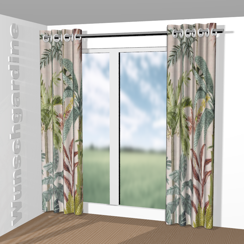 mit Ösen aus Tropical Break CH3308/060