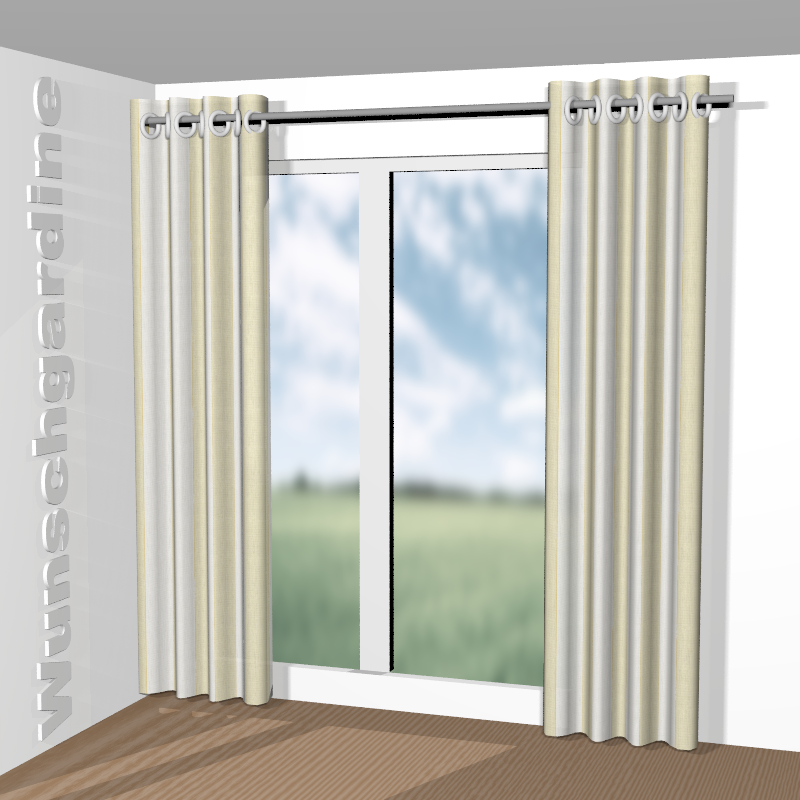 mit Ösen aus Varenna JA7165-040