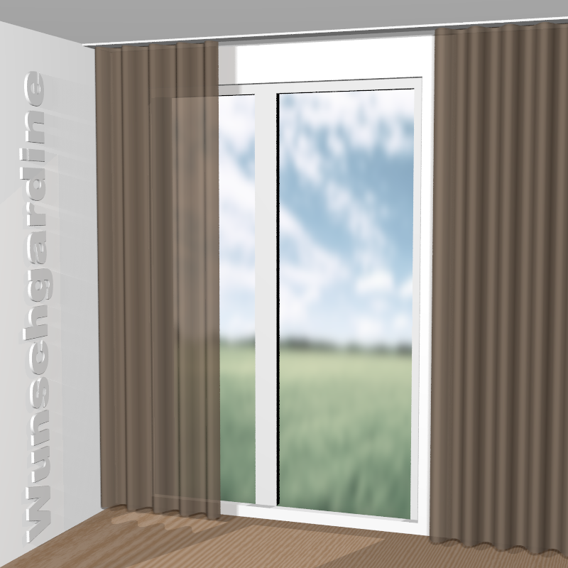 Wellenvorhang aus Amazing Day CH3337/020