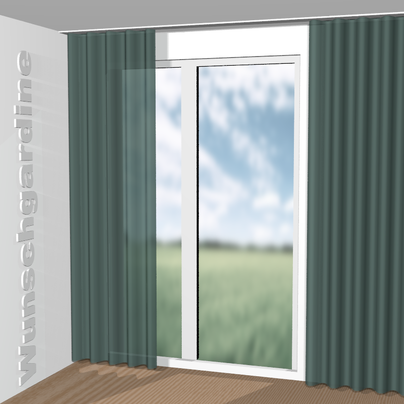 Wellenvorhang aus Amazing Day CH3337/034