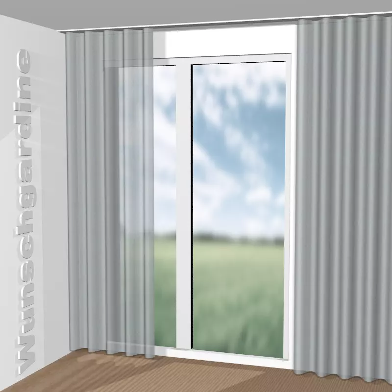 Wellenvorhang aus Amelie 8-4950-050