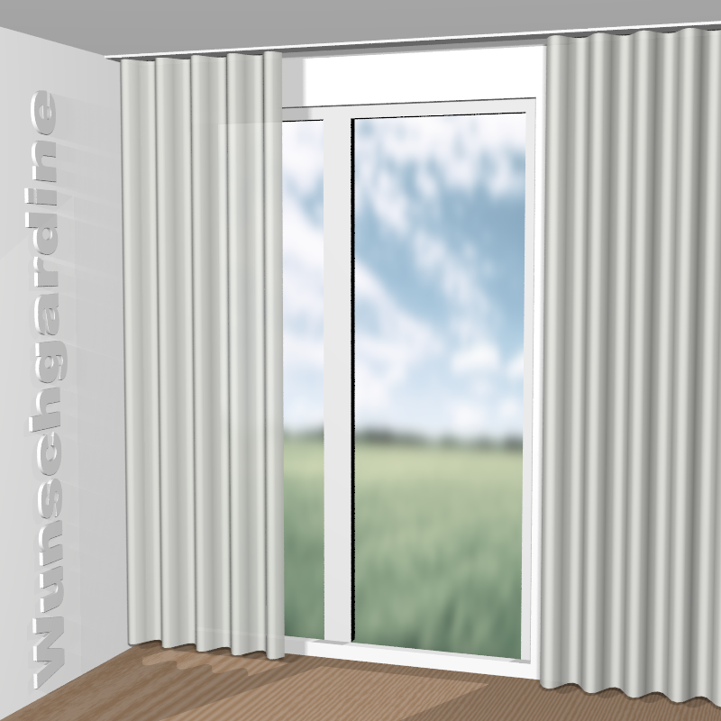 Wellenvorhang aus Aquila JA7161-071