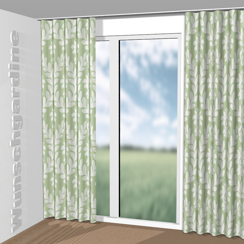 Wellenvorhang aus Arabesque CH3338/030