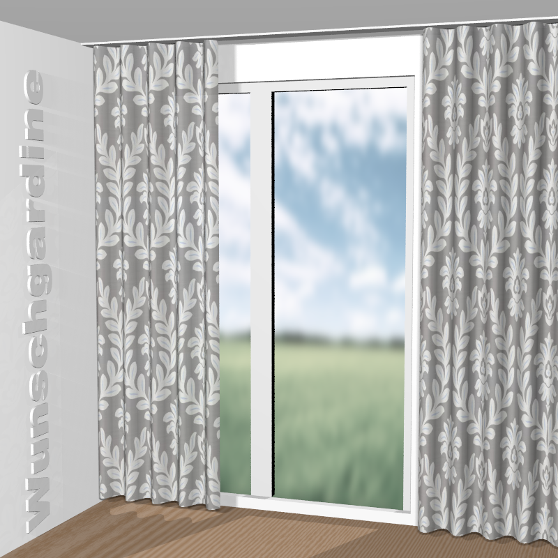 Wellenvorhang aus Arabesque CH3338/050