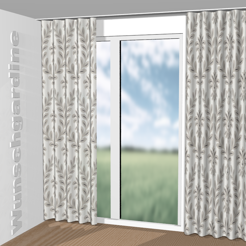 Wellenvorhang aus Arabesque CH3338/070