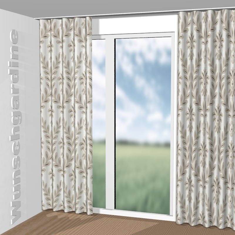 Wellenvorhang aus Arabesque CH3338/071