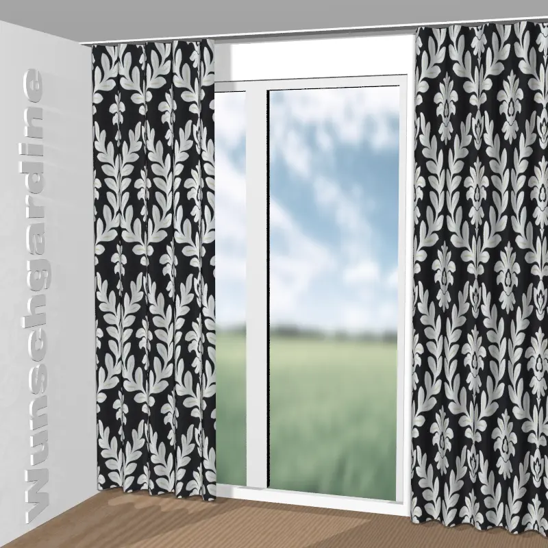 Wellenvorhang aus Arabesque CH3338/099