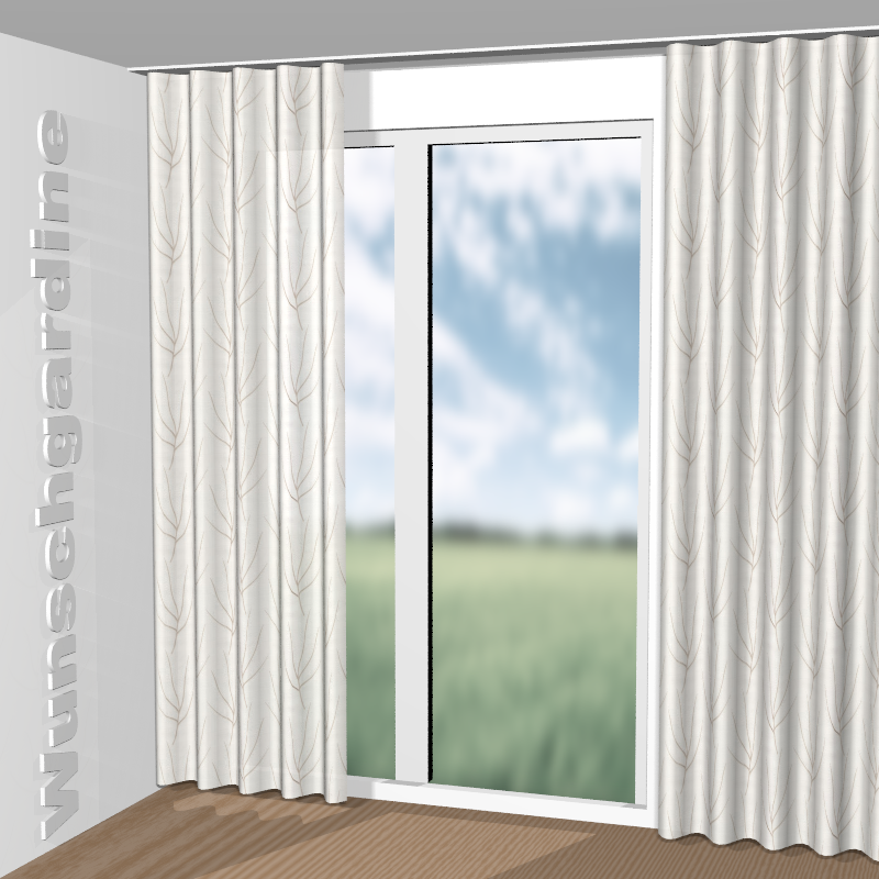 Wellenvorhang aus Aralie JA7175-070