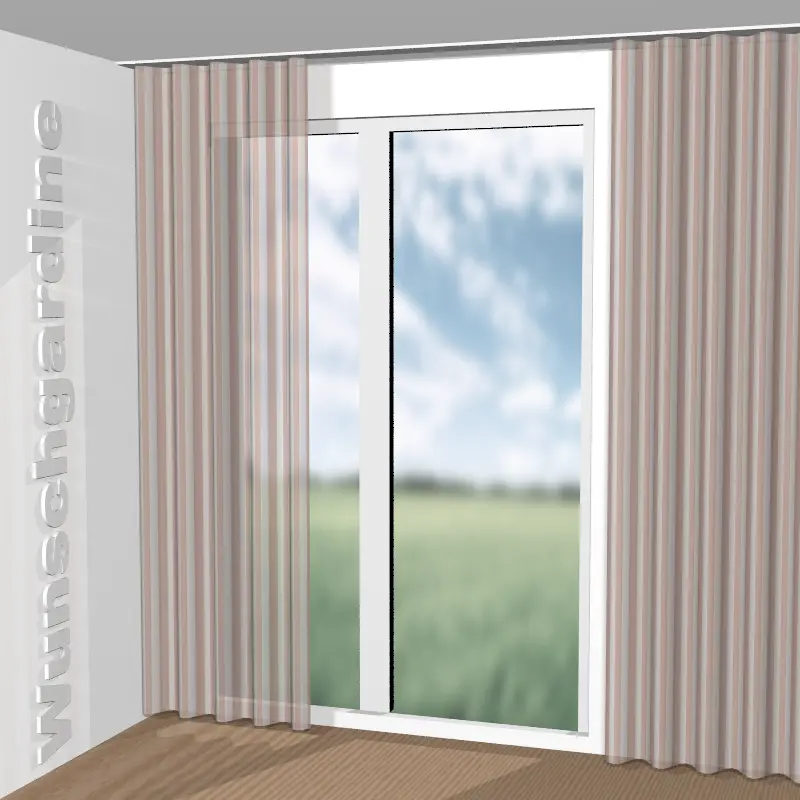 Wellenvorhang aus Arcade CH3339/060