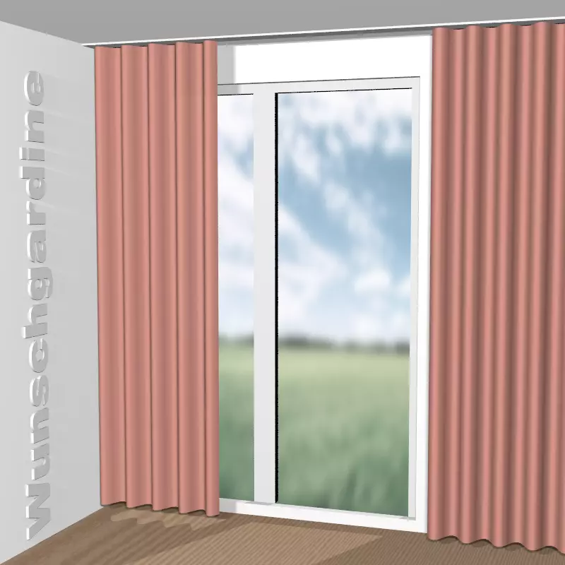 Wellenvorhang aus Backdrop CH2816/010