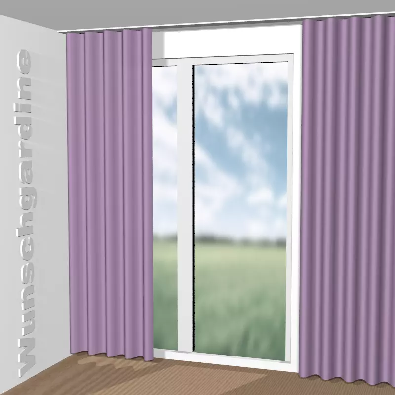 Wellenvorhang aus Backdrop CH2816/080