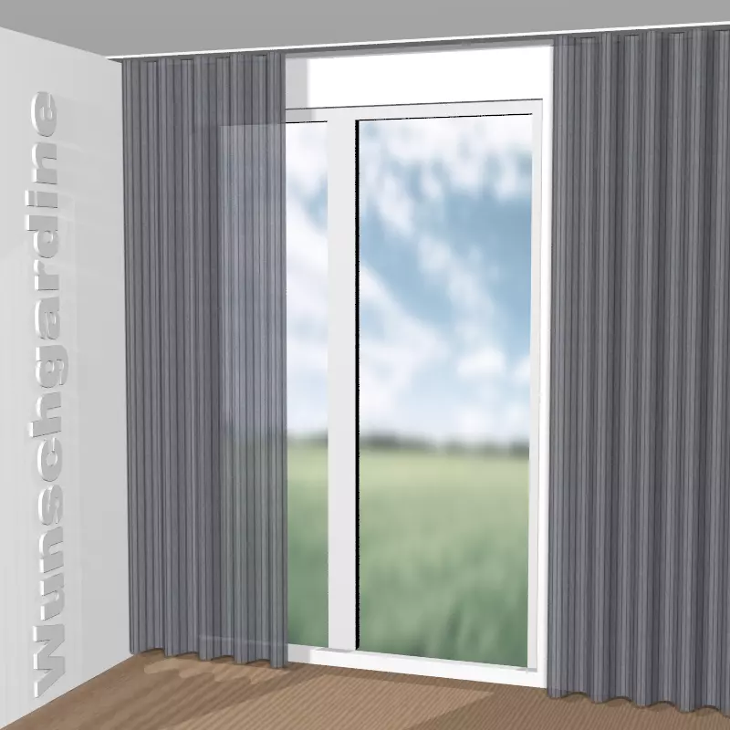 Wellenvorhang aus Bando JA6177-051